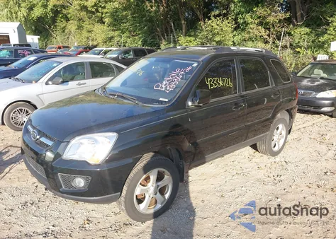 2010 Kia Sportage Ex V6 from USA, damaged, VIN KNDKHCA39A7717159